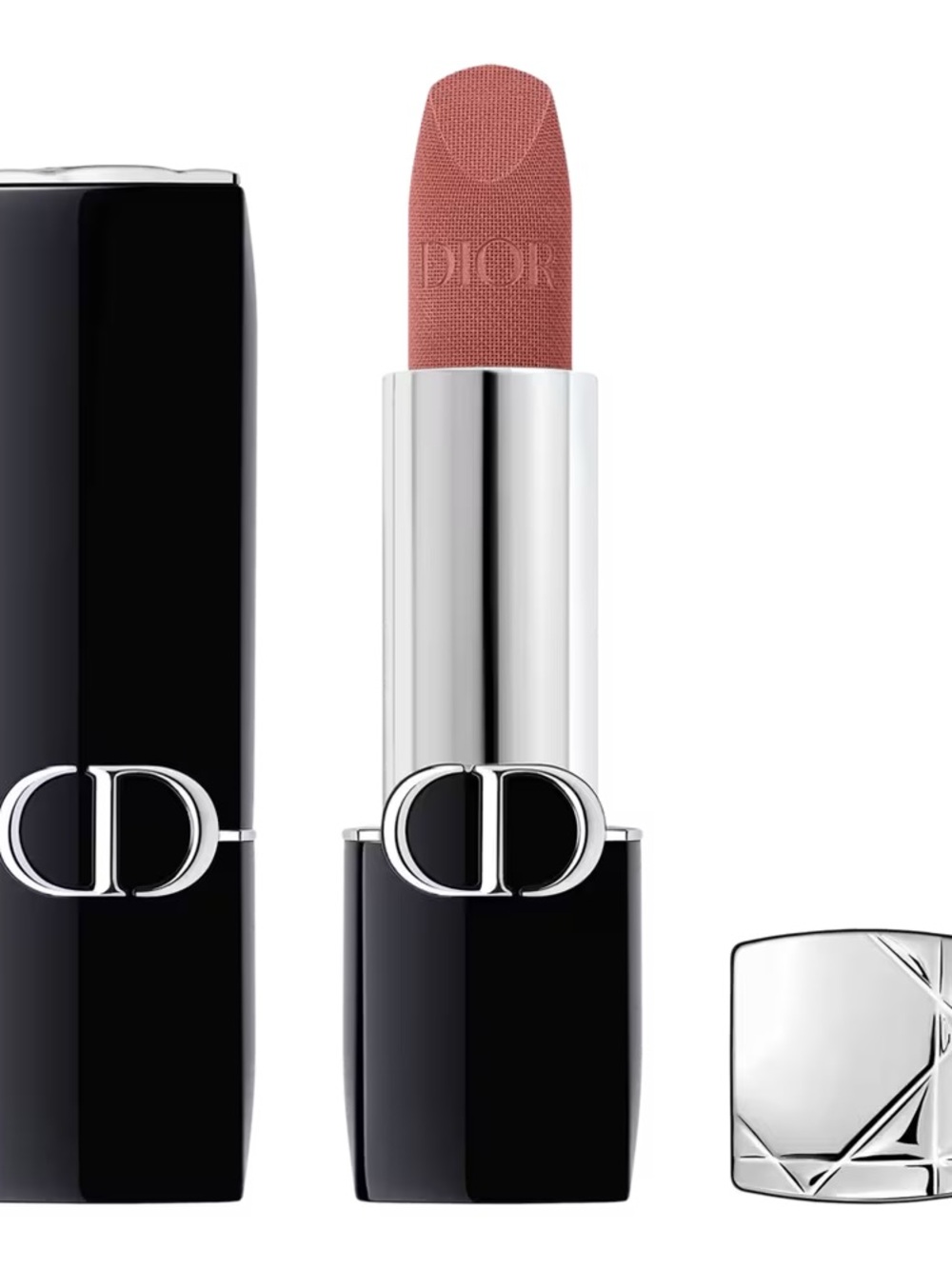NIB DIOR ROUGE LONG WEAR LIPSTICK. 724. Tendresse velvet.